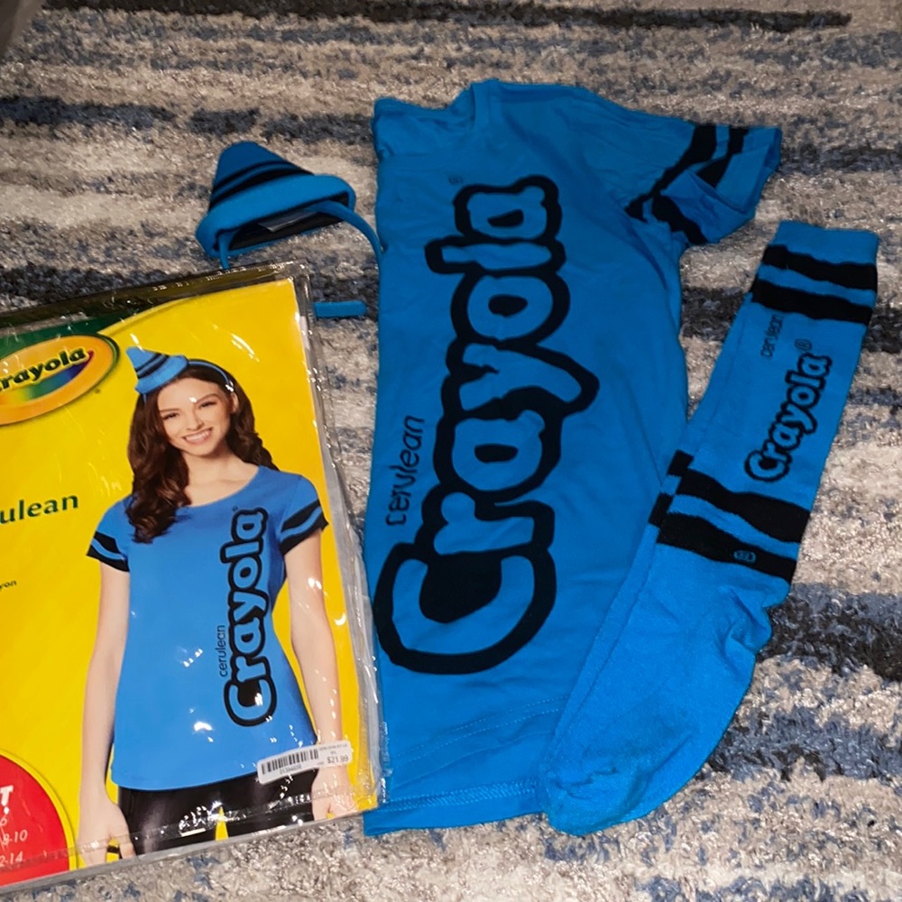 Crayon woman costume